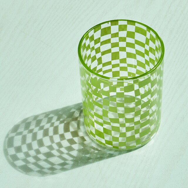 Nia - Nordic Checkered Glass