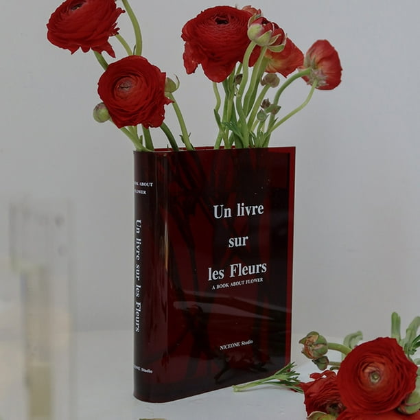 Perla - Acrylic Book Vase