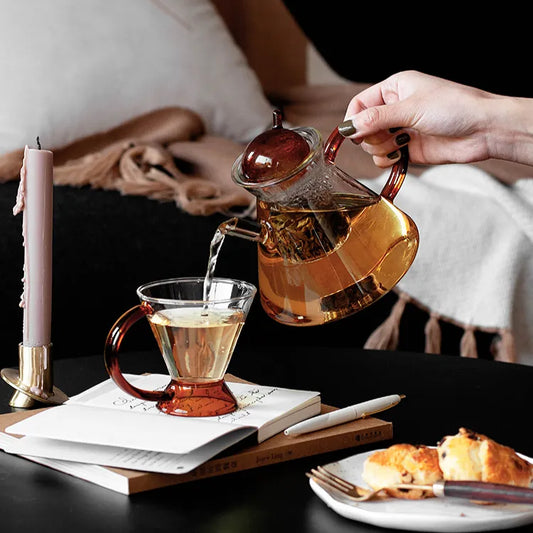 Inga - Nordic Glass Tea Set