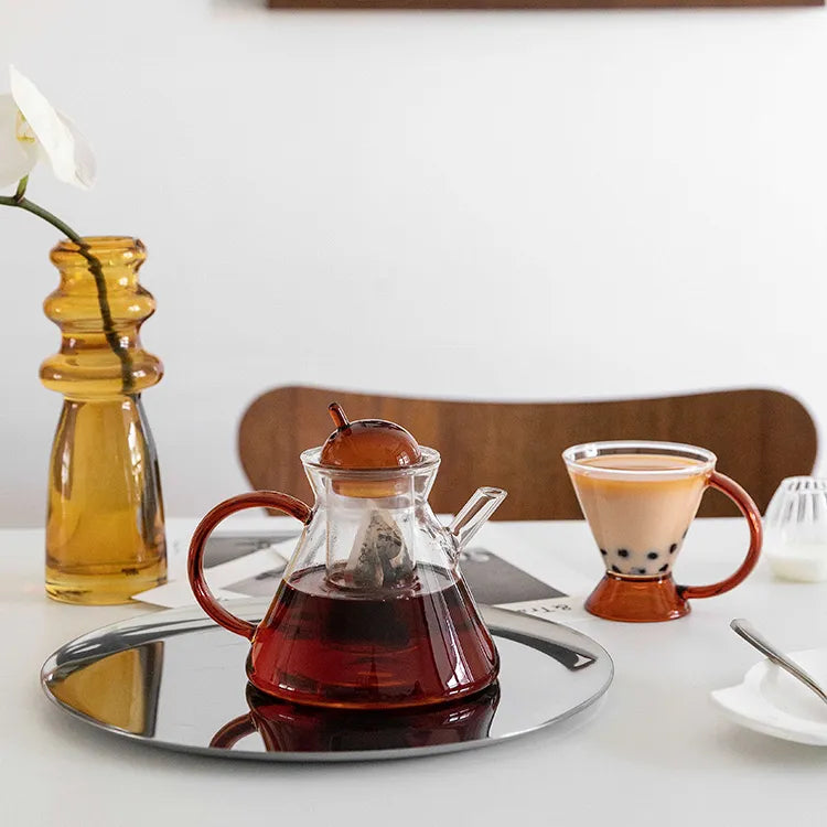 Inga - Nordic Glass Tea Set