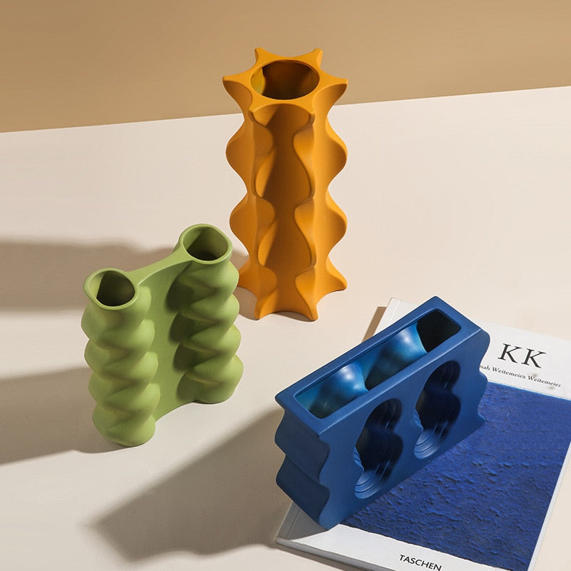 Hygge Blooms - Nordic Ceramic Vases