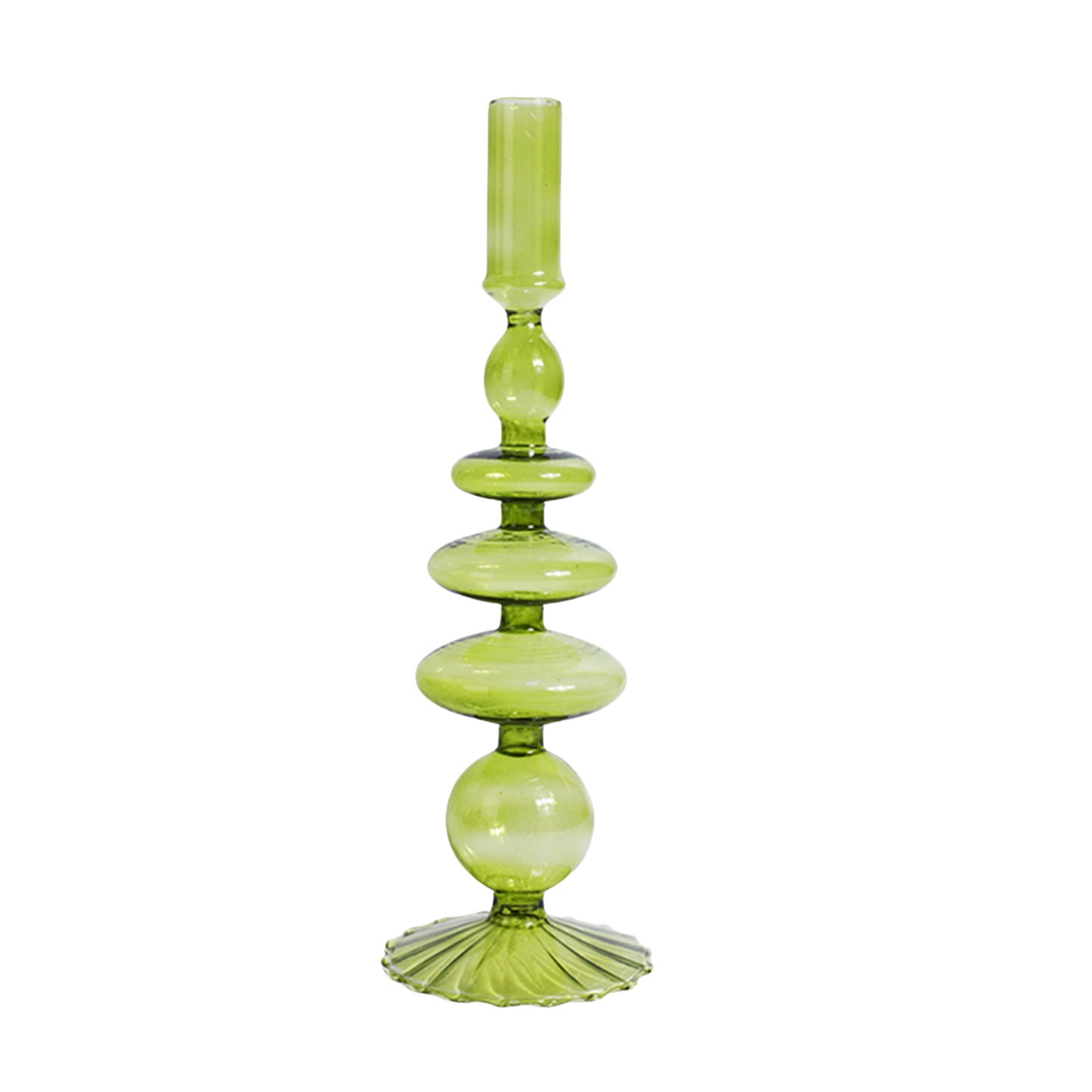 Freya Collection - Nordic Glass Candlestick Holders